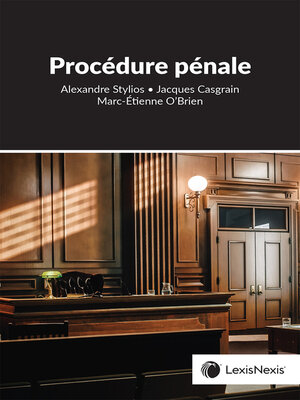 cover image of Procédure pénale